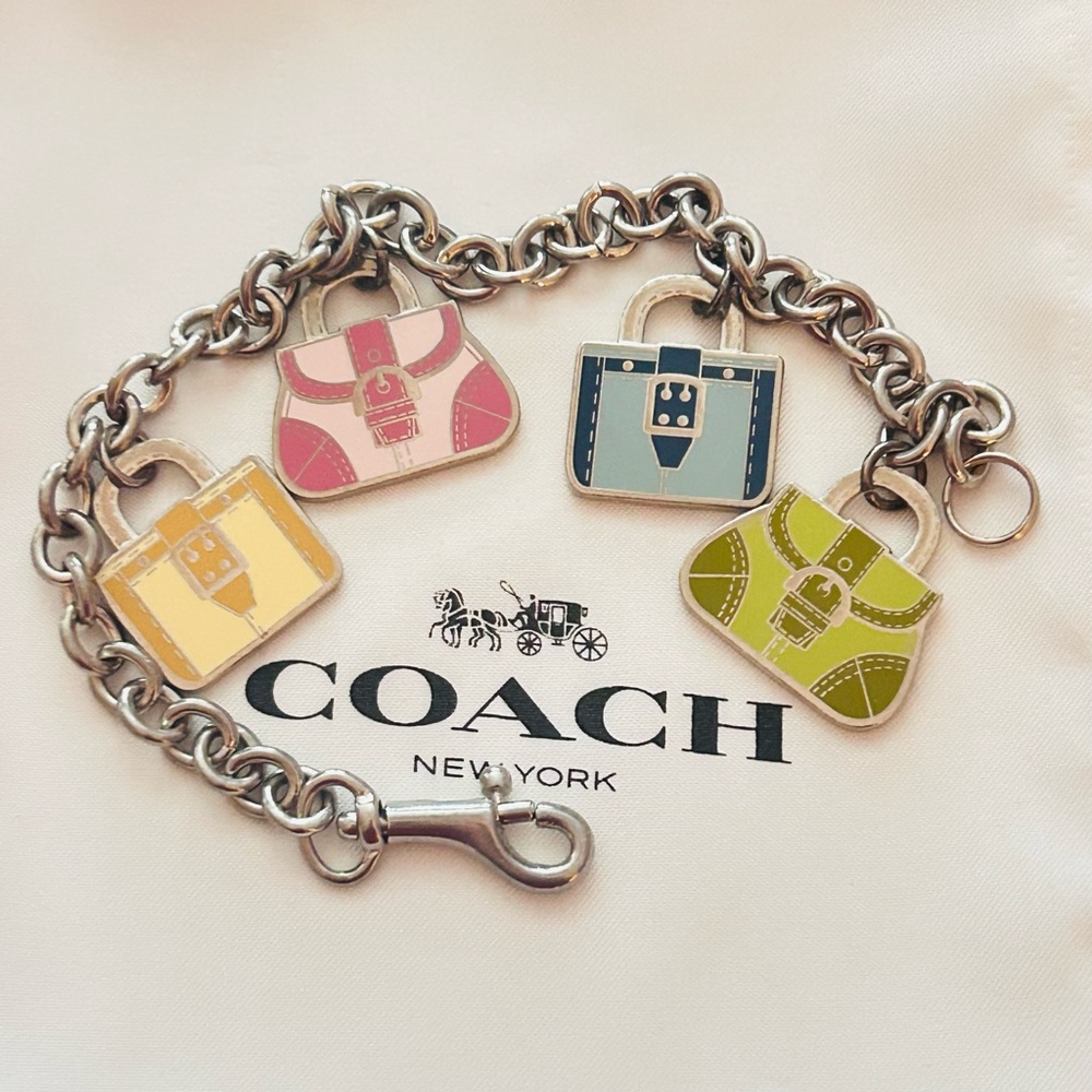 Coach Purse Charm Bracelet - Picture 6 of 9